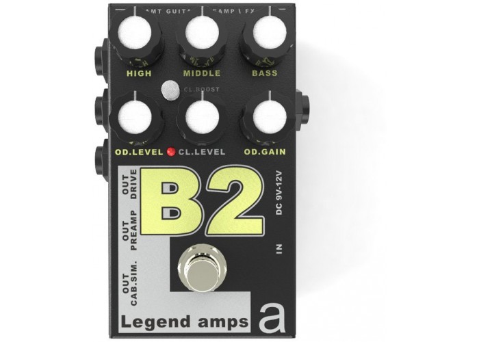 AMT Electronics B-2 Legend Amps 2 Двухканальный гитарный предусилитель B2 (BG-Sharp)