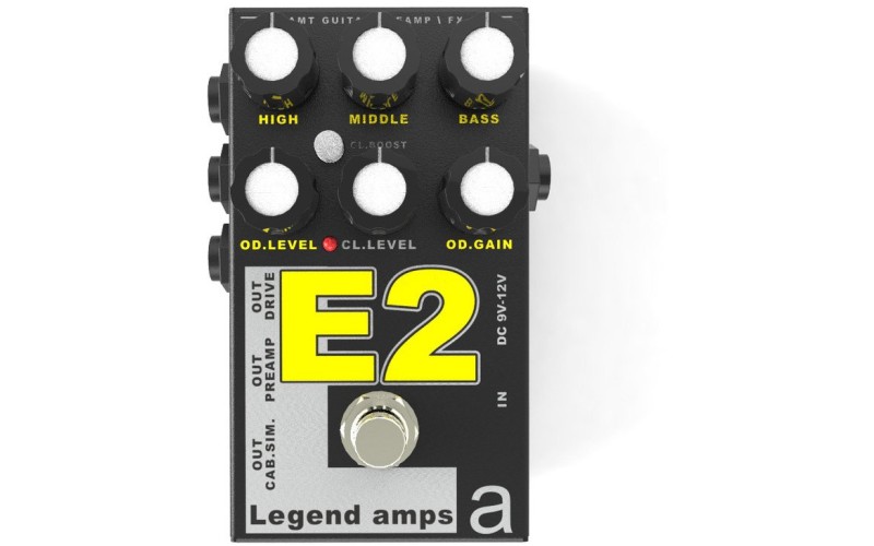 AMT Electronics E-2 Legend Amps 2 Двухканальный гитарный предусилитель Е2 (Engl)