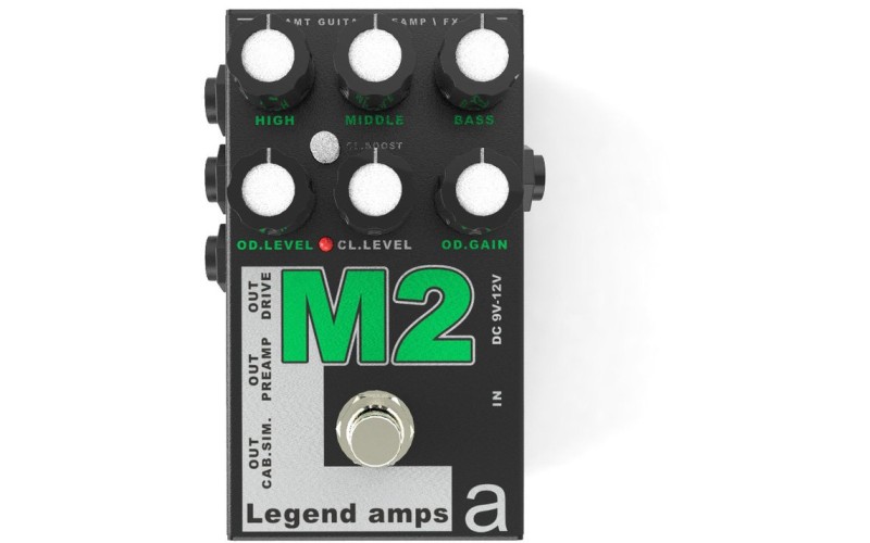 AMT Electronics M-2 Legend Amps 2 Двухканальный гитарный предусилитель M2 (JM-800)
