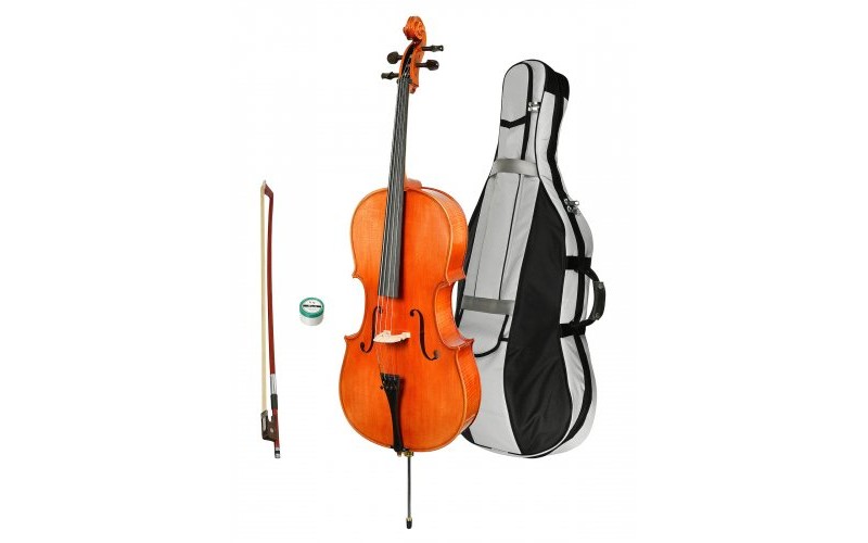 ANDREW FUCHS CL-200L Виолончель,размер 1/2 (КОМПЛЕКТ - смычок + чехол) студенческая модель