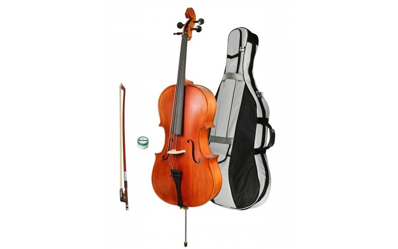 ANDREW FUCHS CL-200M 4/4 Виолончель, размер 4/4 (КОМПЛЕКТ - смычок + чехол) студенческая модель