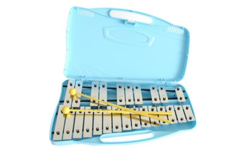 Angel AG-25N2 Глокеншпиль, 25 брусков, синий футляр