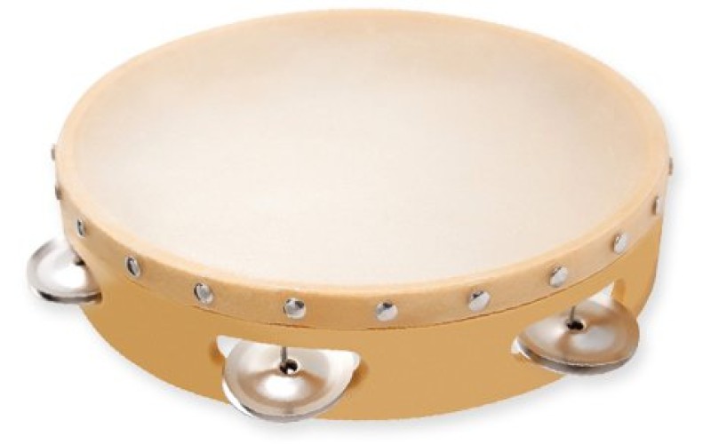 Angel APT-10 Тамбурин большой, натуральная кожа