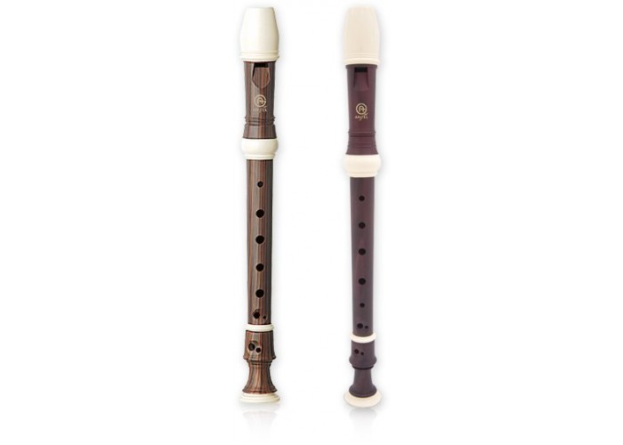 Angel ASRB-101W Woodgrain Блокфлейта сопрано, барочная система, пластик, 3 части