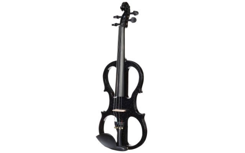 ANTONIO LAVAZZA EVL-01 BK Электроскрипка размер 4/4, цвет - черный, контурная, деревянная