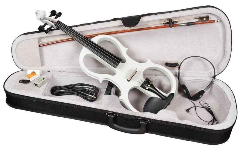 ANTONIO LAVAZZA EVL-01 WH Электроскрипка размер 4/4, контурная, деревянная