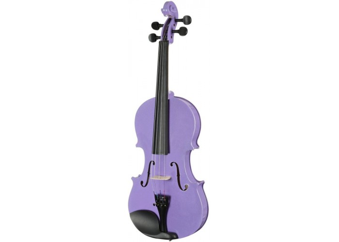 ANTONIO LAVAZZA VL-20 PR Скрипка,размер 1/4, цвет - ФИОЛЕТОВЫЙ металлик, кейс, смычок, канифоль
