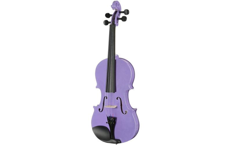 ANTONIO LAVAZZA VL-20 PR Скрипка,размер 1/4, цвет - ФИОЛЕТОВЫЙ металлик, кейс, смычок, канифоль