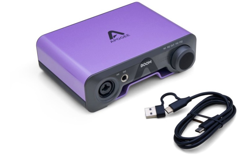 Apogee Boom интерфейс