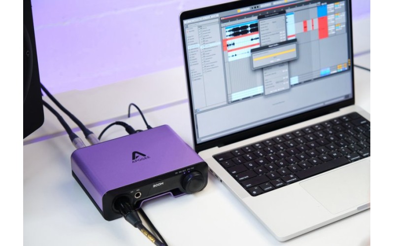 Apogee Boom интерфейс