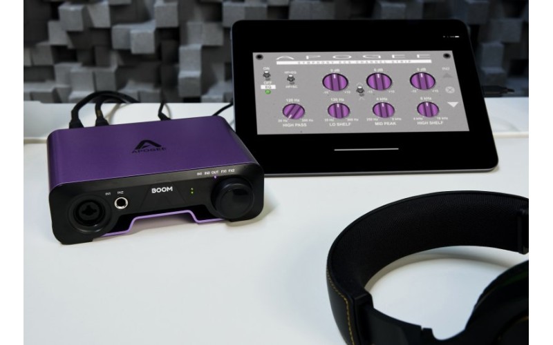 Apogee Boom интерфейс