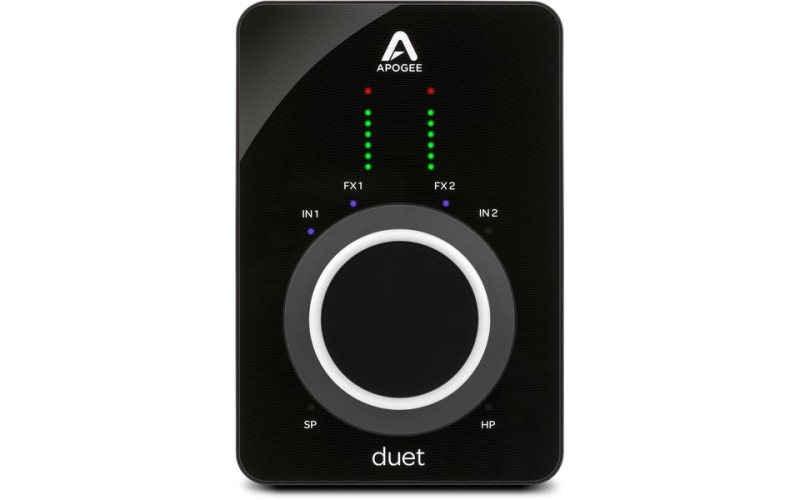 Apogee Duet 3 интерфейс