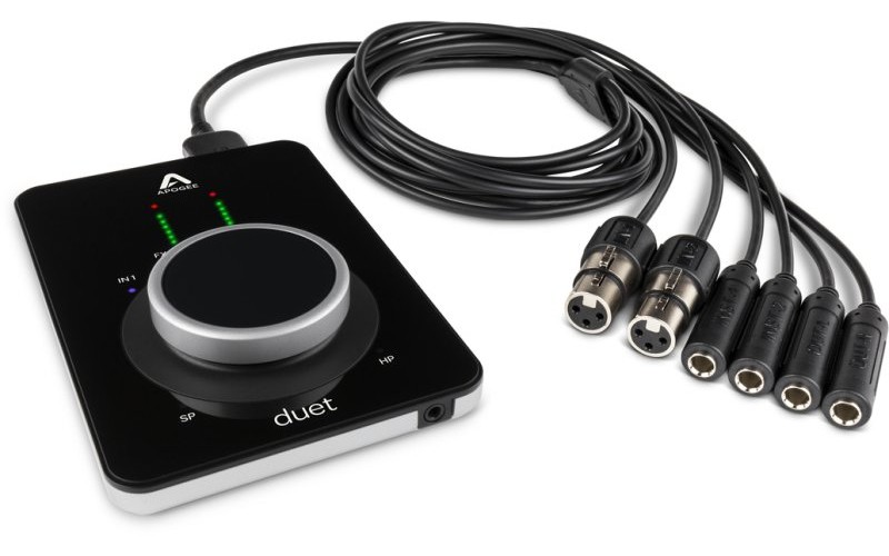 Apogee Duet 3 интерфейс