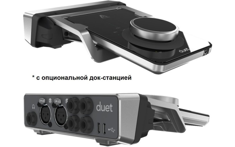 Apogee Duet 3 интерфейс