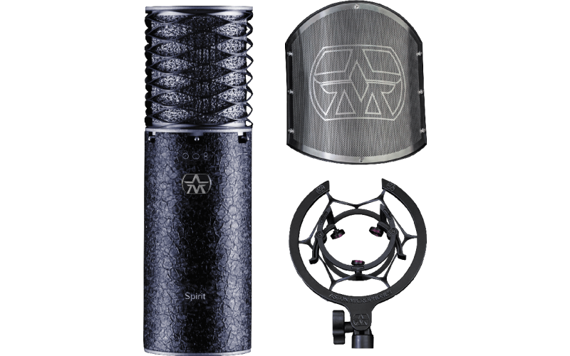 Aston Microphones SPIRIT BLACK BUNDLE cтудийный конденсаторный микрофон