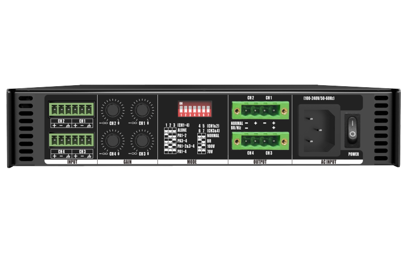 Audiocenter Artist T4.4V компактный 4-канальный усилитель