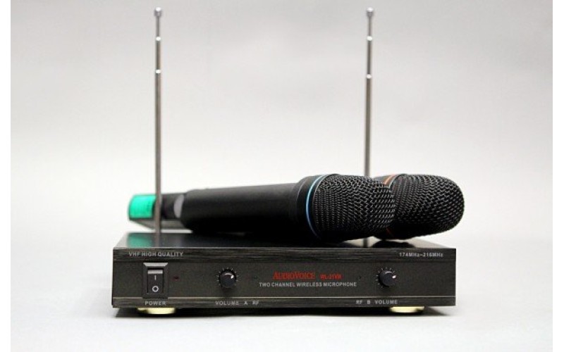 AUDIOVOICE WL-21VM - радиосистема с двумя микрофонами