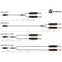 AuraSonics J35Y2J63-1-LONG Y-кабель jack