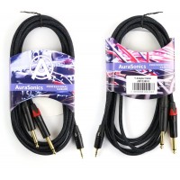AuraSonics J35Y2J63-3 аудио Y-кабель jack