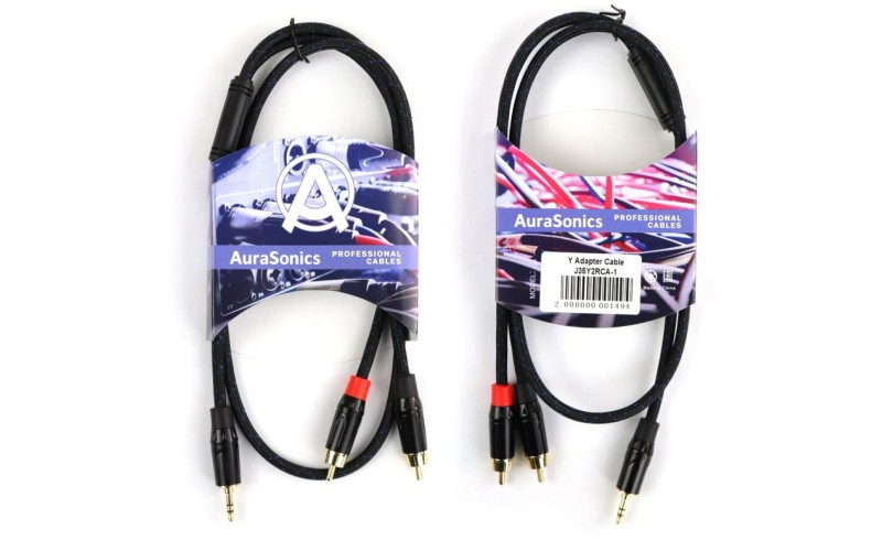 AuraSonics J35Y2RCA-1 Y-кабель jack