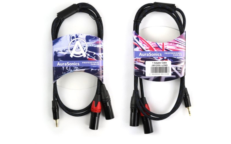 AuraSonics J35Y2XM-1-LONG Y-кабель jack