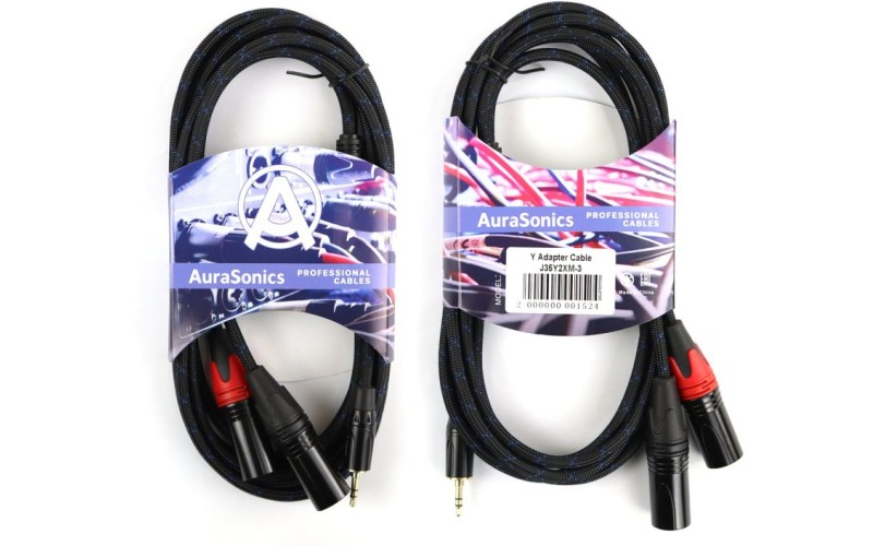 AuraSonics J35Y2XM-3 Y-кабель jack
