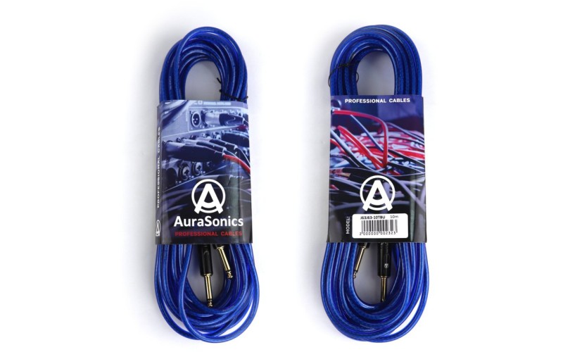 AuraSonics J63J63-10TBU гитарный кабель Jack
