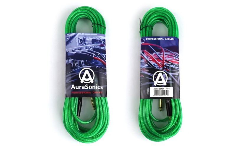 AuraSonics J63J63-10TGR гитарный кабель Jack