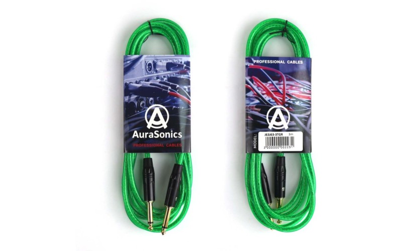 AuraSonics J63J63-3TGR гитарный кабель Jack