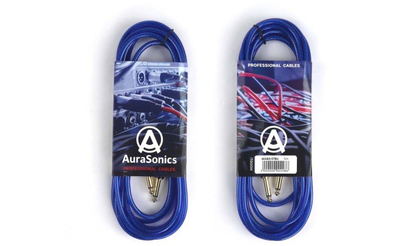 AuraSonics J63J63-5TBU гитарный кабель Jack