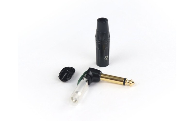AuraSonics JMA2R-BG кабельный разъем угловой Jack
