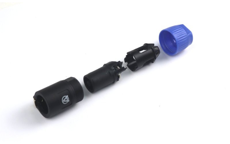 AuraSonics SN4M-2 кабельный разъем 4-контактный speakon male