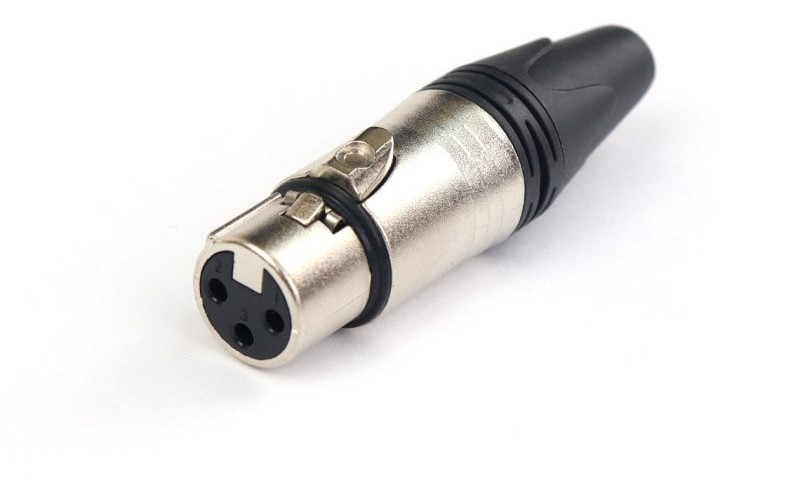AuraSonics XN3F кабельный разъем 3-контактный XLR female