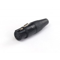 AuraSonics XN5F-B кабельный разъем 5-контактный XLR female