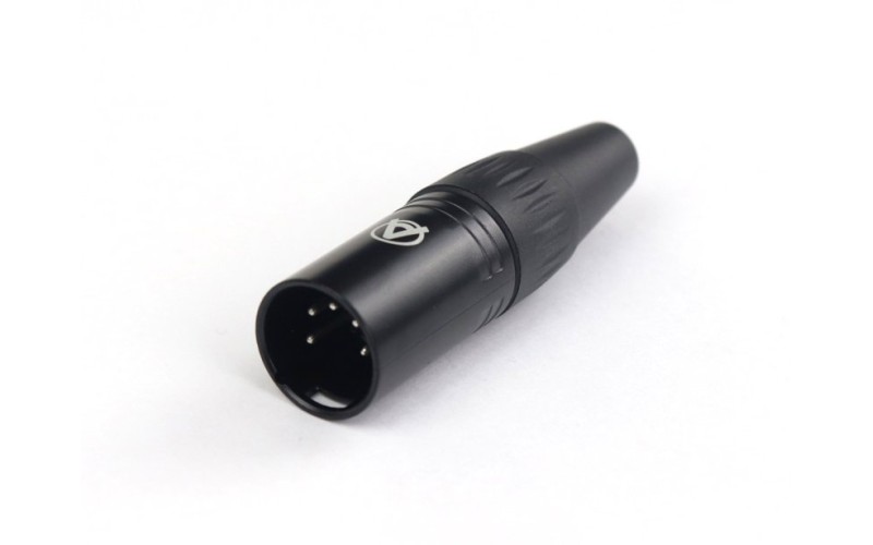 AuraSonics XN5M-B кабельный разъем 5-контактный XLR male