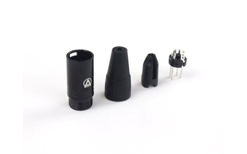 AuraSonics XN5M-B кабельный разъем 5-контактный XLR male