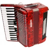 Aurus JH2005-R Аккордеон 34/48/5, красный, с футляром