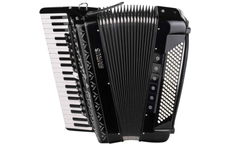 Aurus JH2012A-B Аккордеон 41/120/13+6+1, черный, с футляром