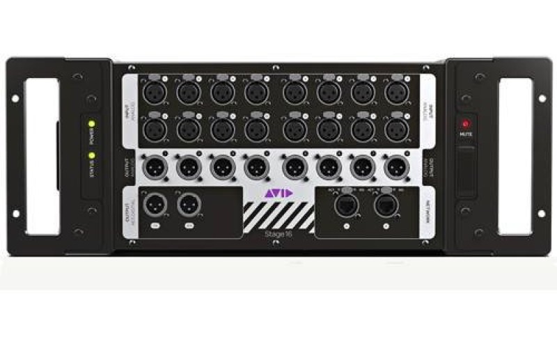 Avid Venue Stage 16 remote I/O box. - блок входов/выходов для системы AVID S3L