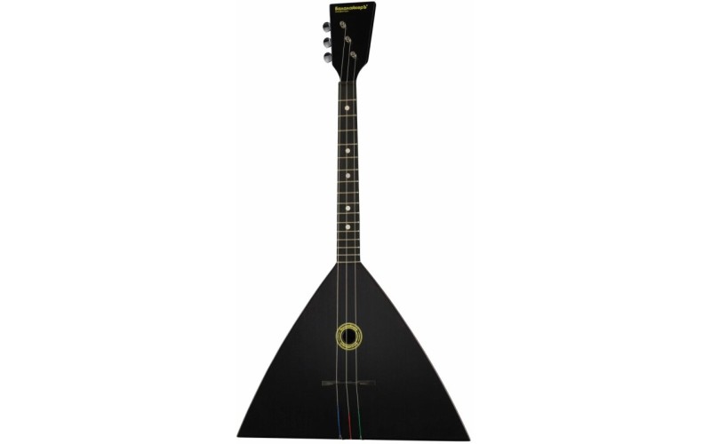 БАЛАЛАЙКЕРЪ 3S-BF Черный Федор Балалайка компактная трёхструнная, черная