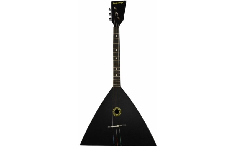 БАЛАЛАЙКЕРЪ 3S-BFE Черный Федор Электроакустическая балалайка компактная трёхструнная, черная