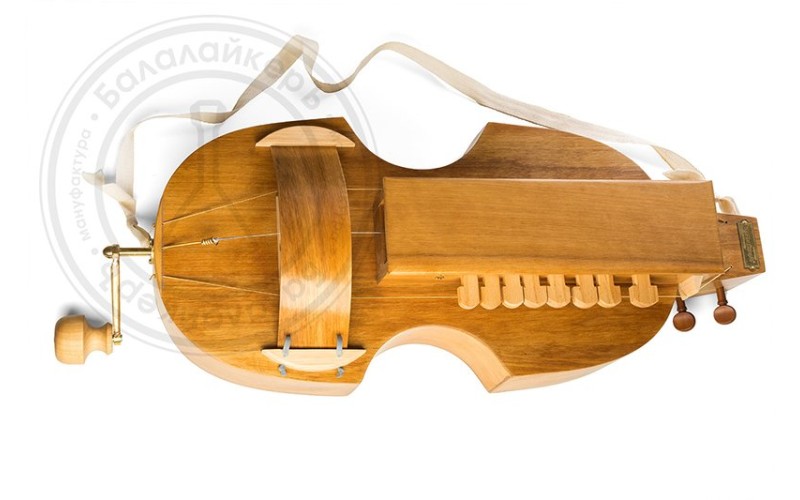БАЛАЛАЙКЕРЪ HGR-01 Hurdy-gurdy Russian Колёсная лира традиционная диатоническая