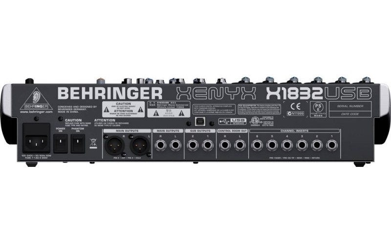 BEHRINGER X1832USB - микшерный пульт