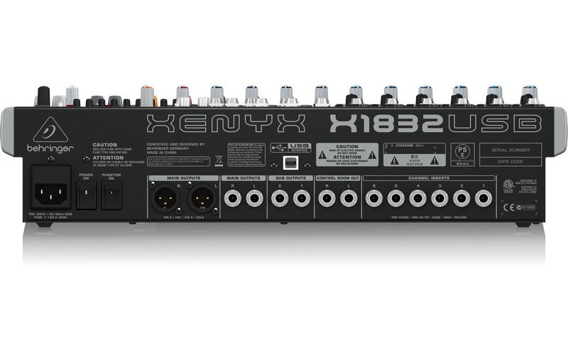 BEHRINGER X1832USB - микшерный пульт