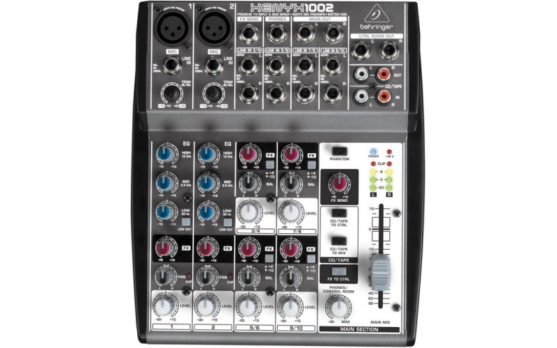 BEHRINGER 1002 - малошумящий микшерный пульт