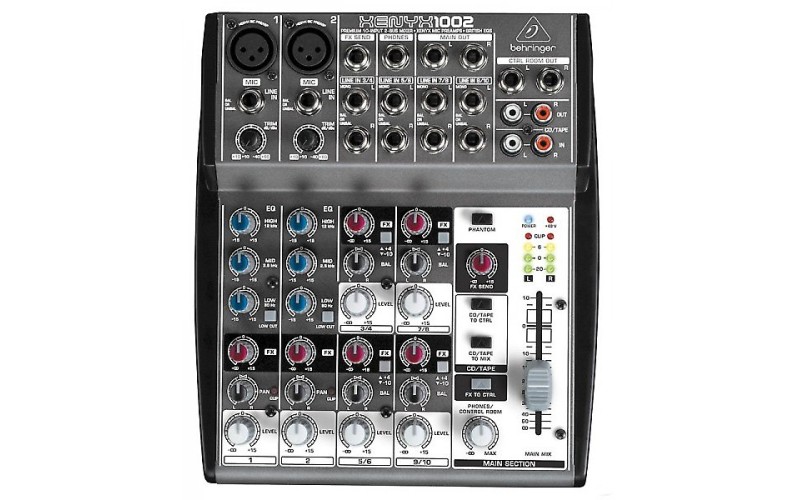 BEHRINGER 1002 - малошумящий микшерный пульт