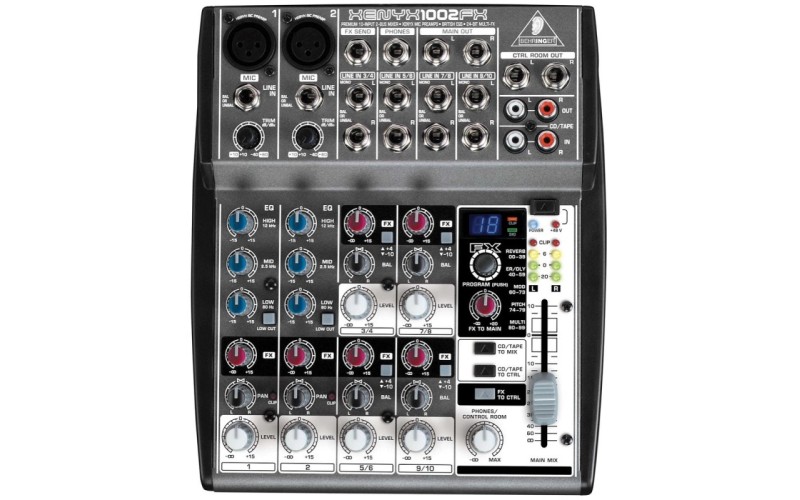 BEHRINGER 1002FX - малошумящий микшерный пульт