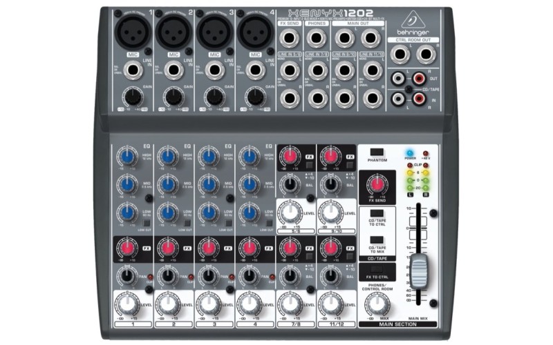 BEHRINGER 1202 - малошумящий микшерный пульт