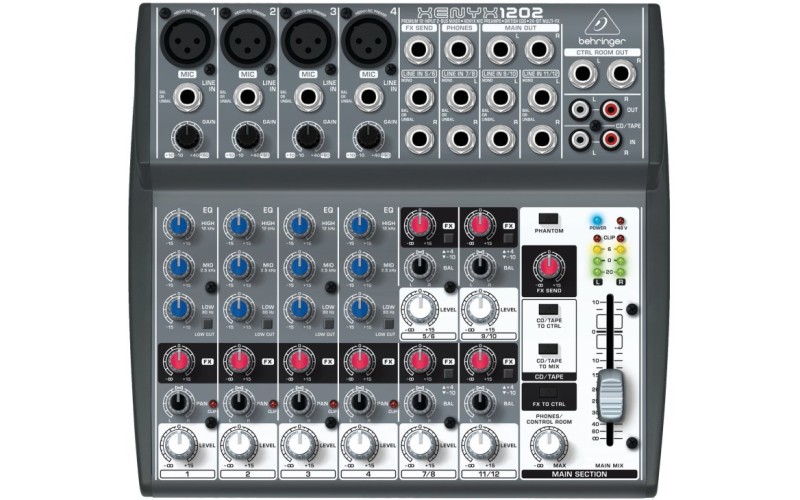 BEHRINGER 1202 - малошумящий микшерный пульт