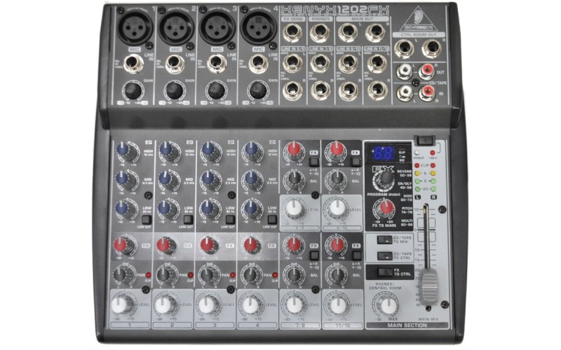 BEHRINGER 1202FX - малошумящий микшерный пульт